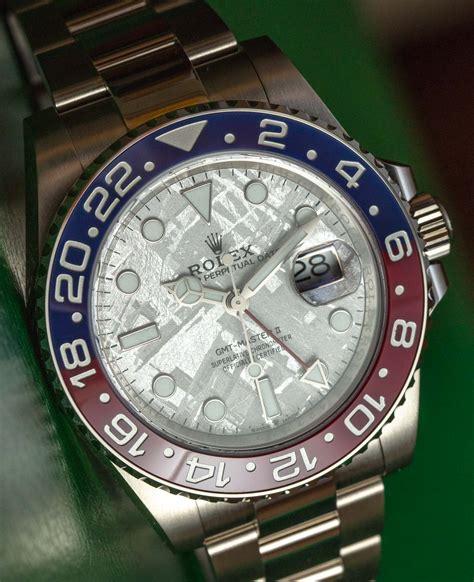 rolex gmt master 2 meteorite|Rolex GMT Master pepsi bezel.